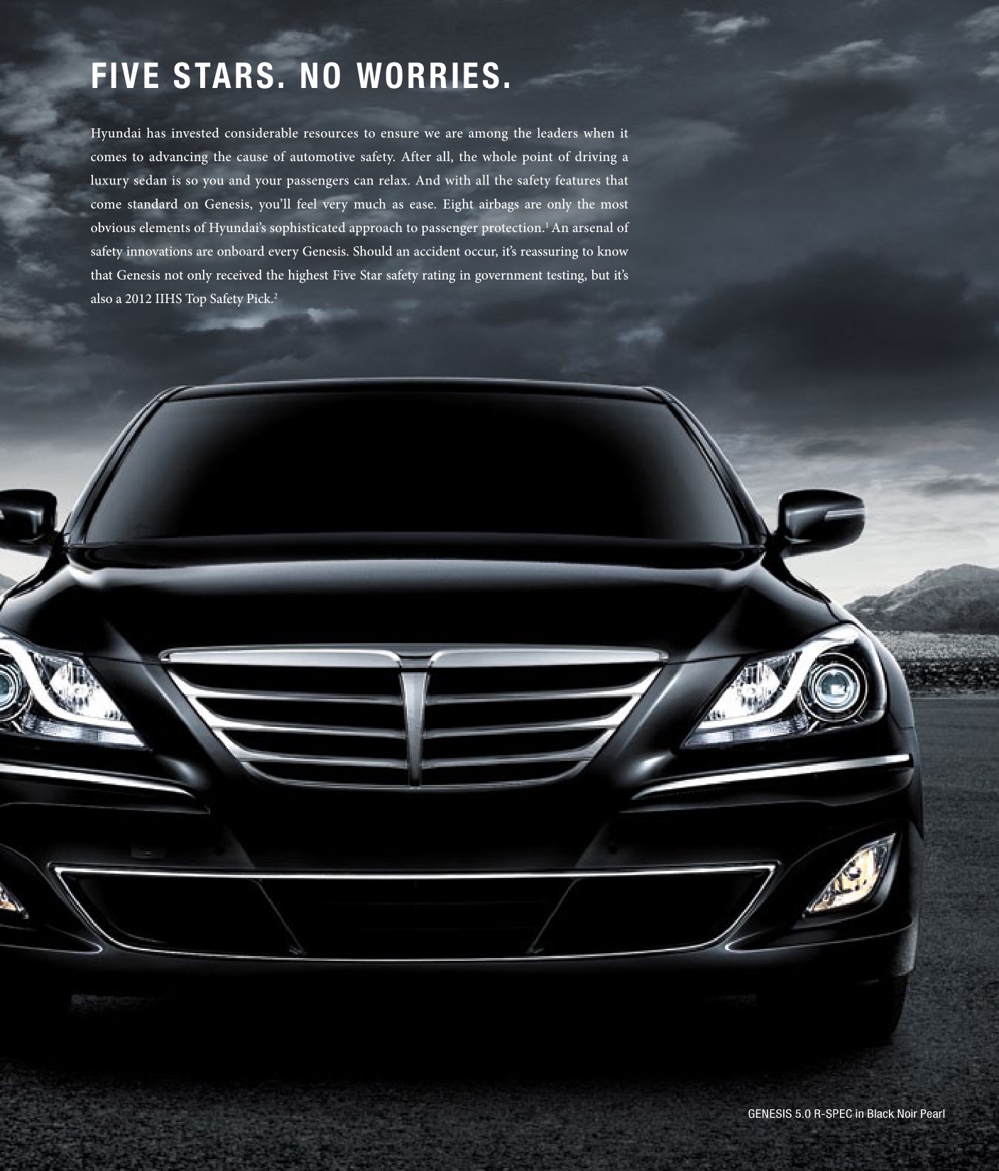 2013 Hyundai Genesis Brochure Page 4